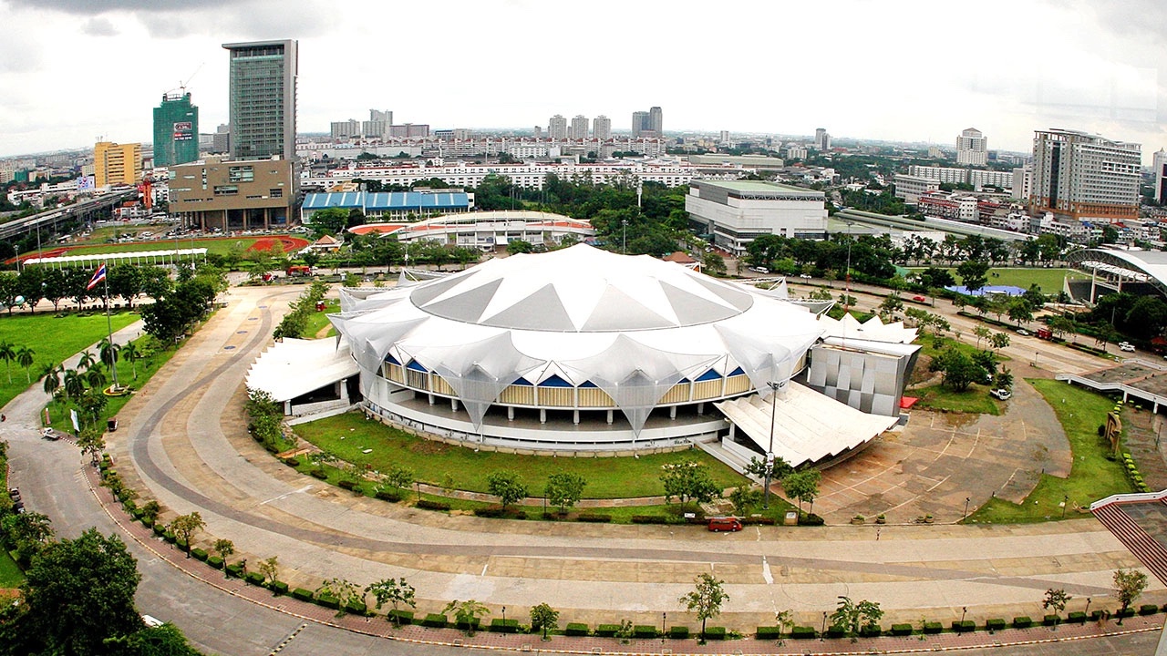 Indoor Stadium in Huamark, Bangkok.