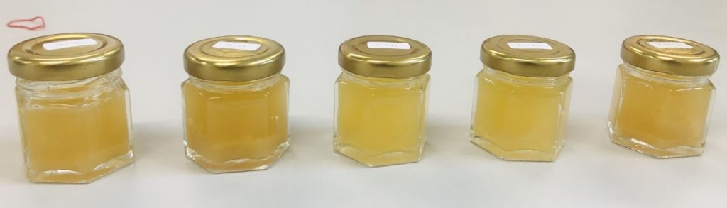 Jelly Nata Probiotics glass jar. Health Drinks Ensured by Clinical Results