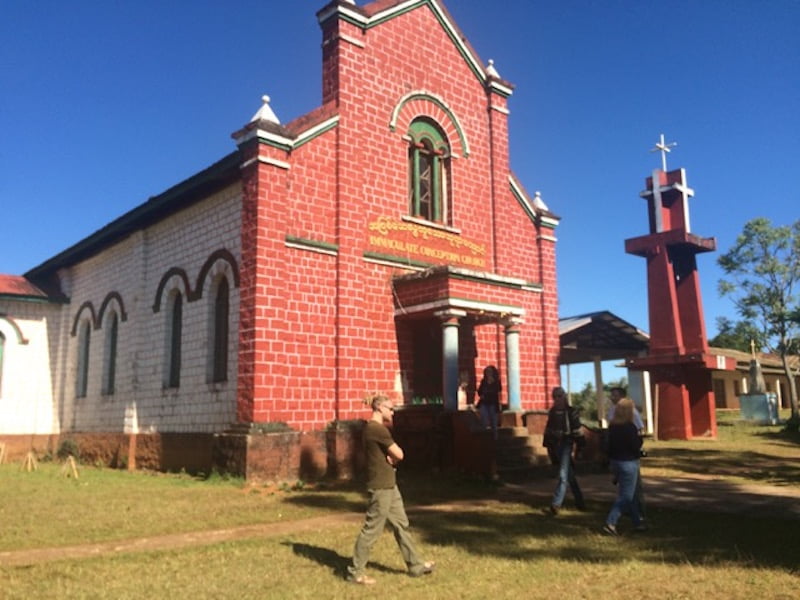 Old Catholic Church in Kengtung