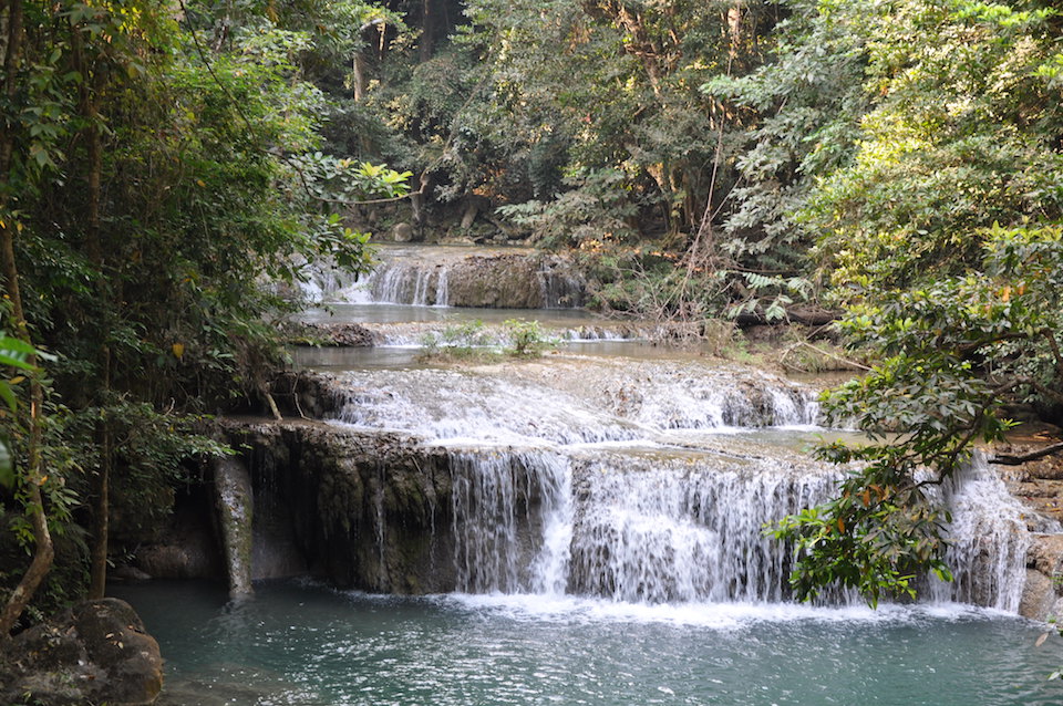 Erawan waterfall in Kanchanaburi