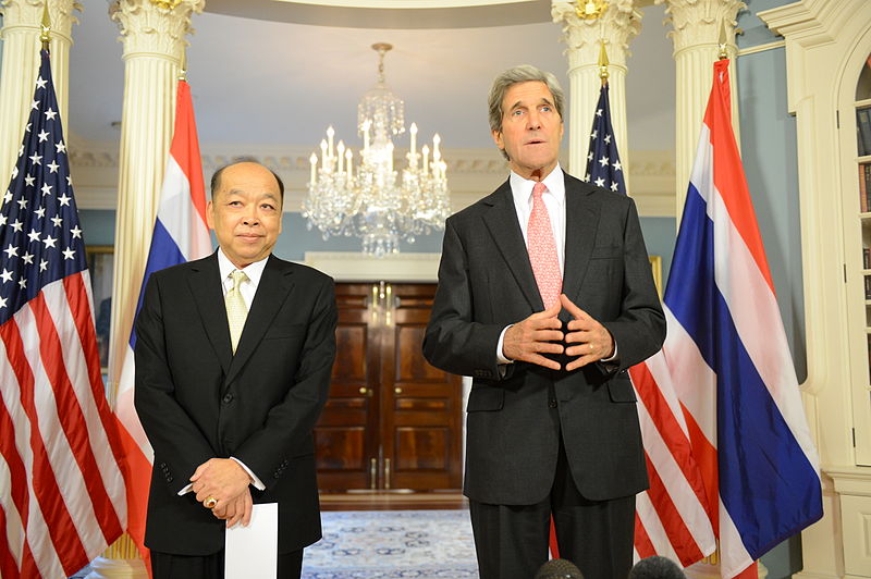 Secretary Kerry Meets With Thai Foreign Minister Tovichakchaikul