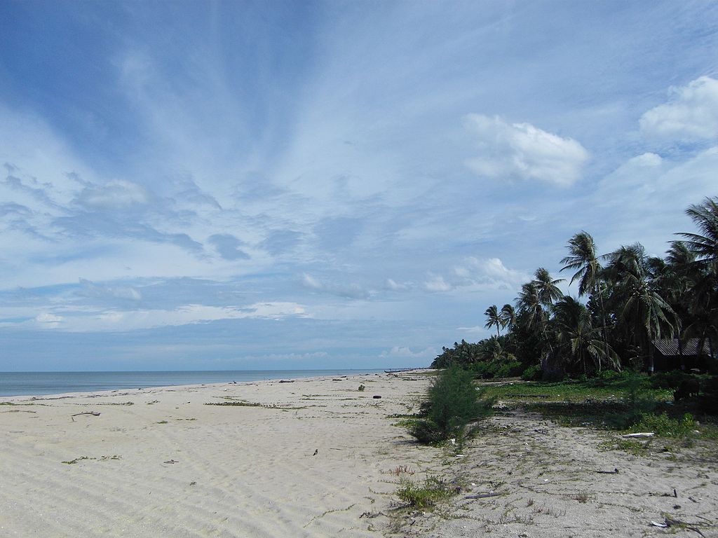 Khanap Nak beach in Nakhon Si Thammarat