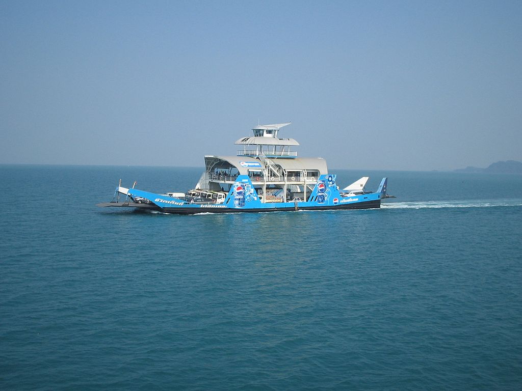 Ferry in Koh Chang, Thailand
