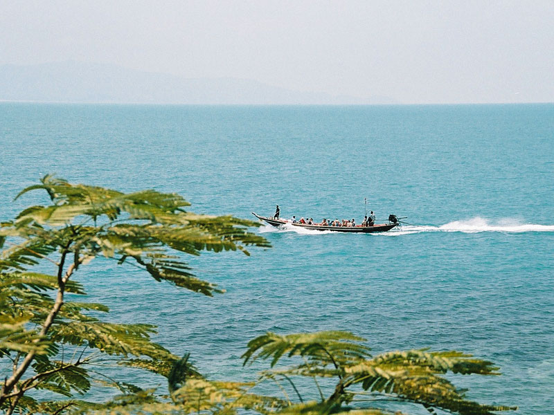 Boat in Koh Phangan