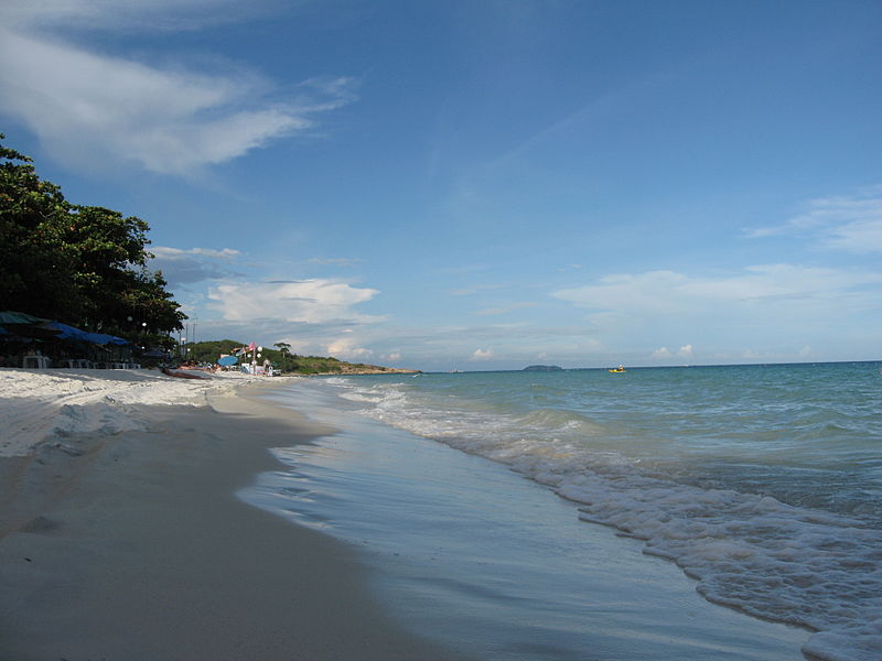 Beach in Hat Saikaew, Koh Samet