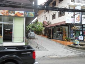 Street in Koh Samui, Island
