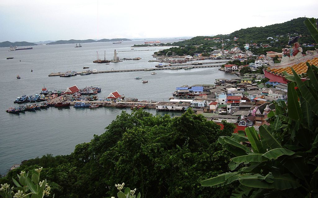 Koh Sichang Harbour in Chonburi