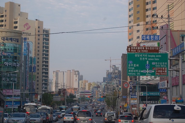 Highway in South Korea
