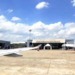 Buildings atKrabi International Airport.