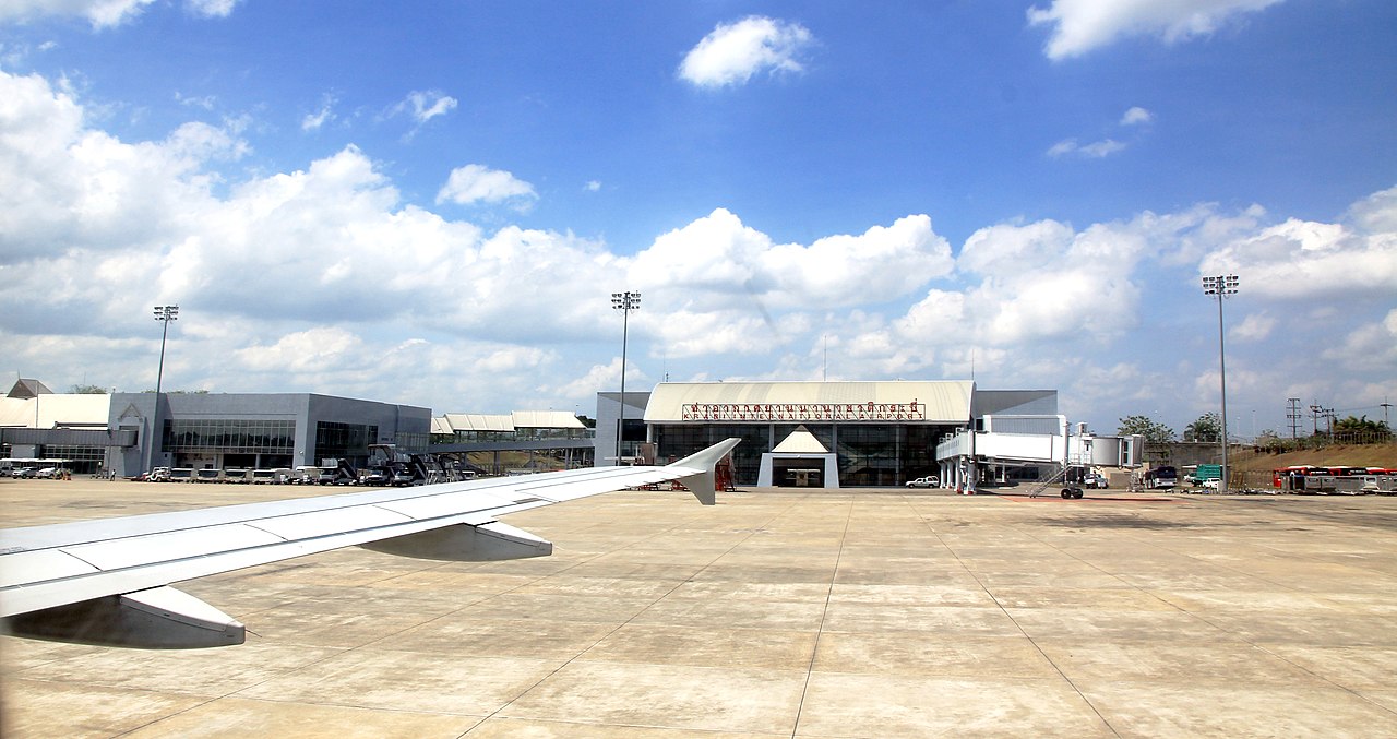 Buildings atKrabi International Airport.