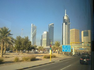 Arayaa and kbt towers from kuwait
