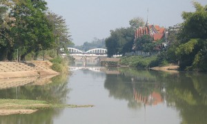 Wang River in Lampang