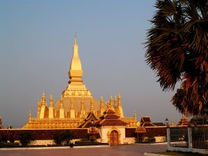Golden Pagoda in Laos