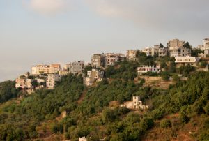 Aley city in Lebanon
