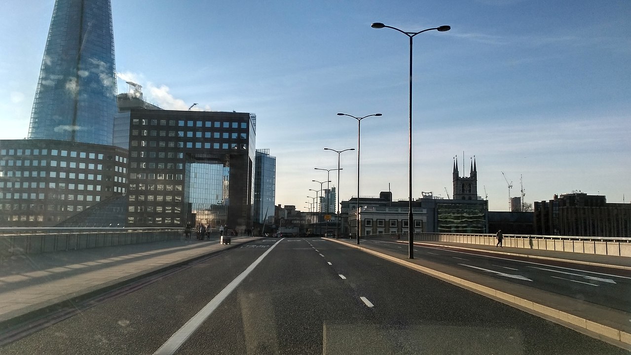 London Bridge in London, England.