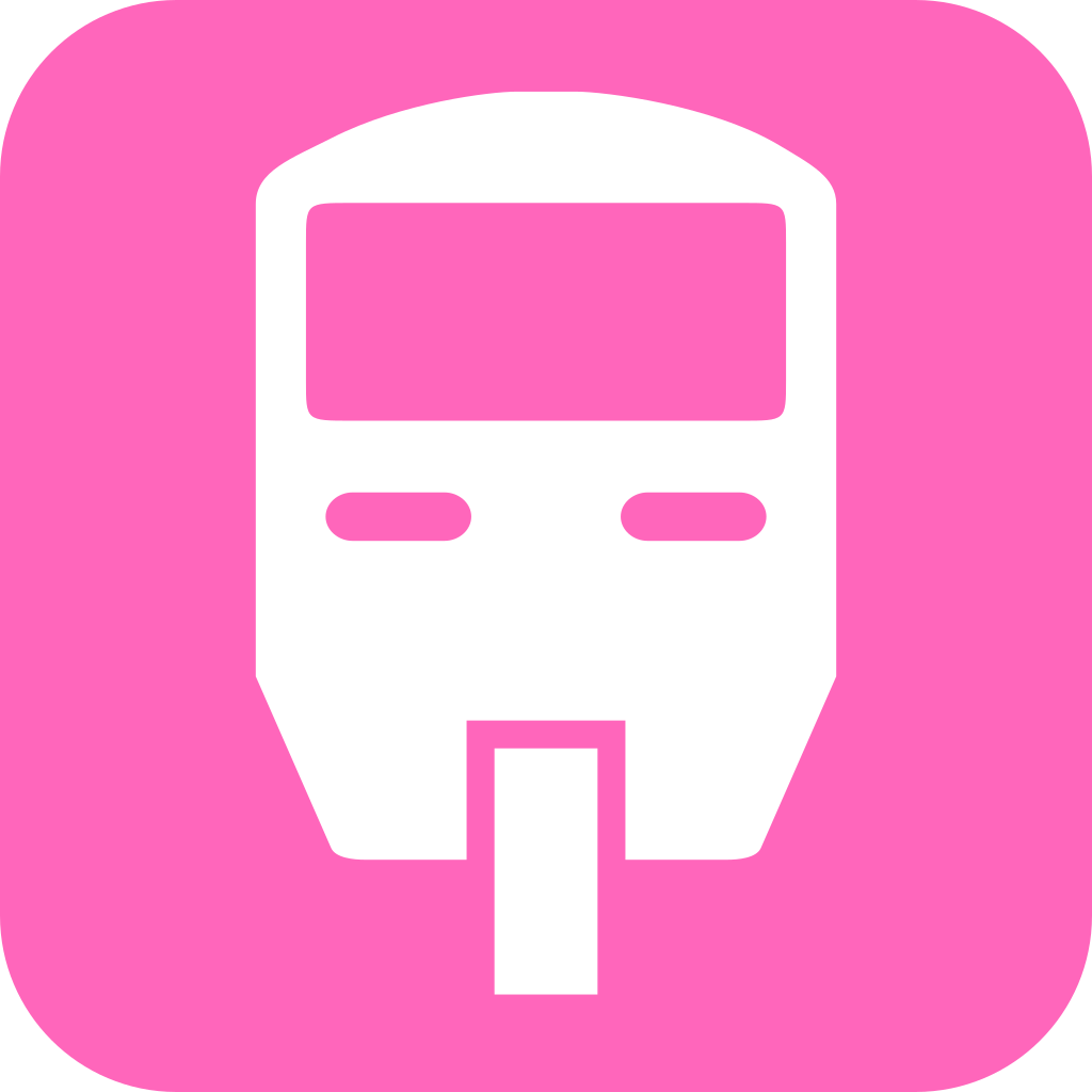 MRT Pink Line Monorail Logo.