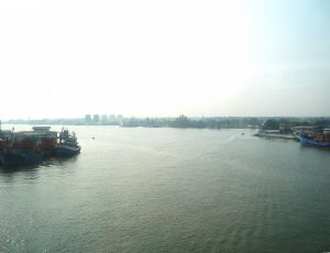 Mae Klong River in Samut Songkhram