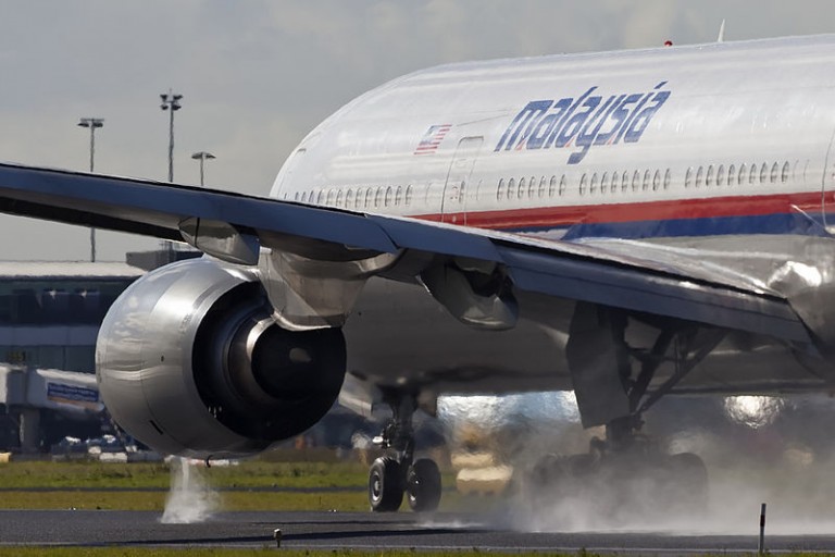 Malaysia Airlines B777 200ER engine