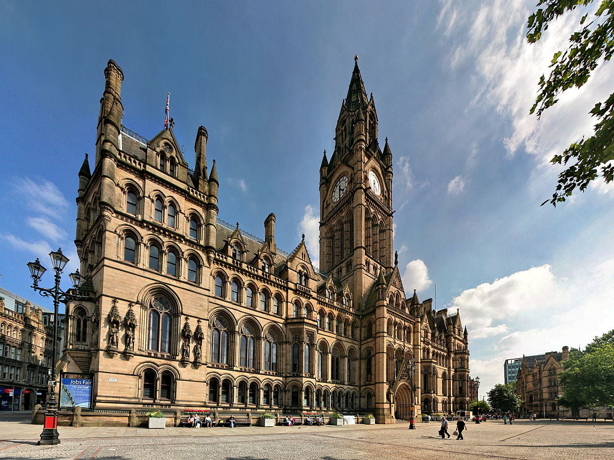 The Town Hall of Manchester