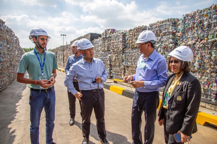Indorama Ventures Welcomes Ministry of Natural Resources and Environment to PET Recycling Facility in Nakhon Pathom