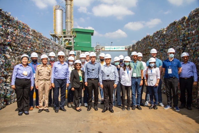 Indorama Ventures Welcomes Ministry of Natural Resources and Environment to PET Recycling Facility in Nakhon Pathom, Central Thailand