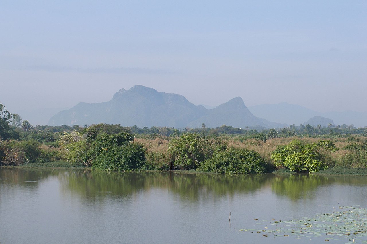 Mountains in Phatthalung Province, Thailand
