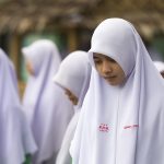 Muslim school girls in Yala, Southern Thailand