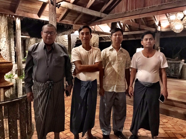 Tanintharyi region director of the Ministry of Hotels and Tourism U Nyo Aye