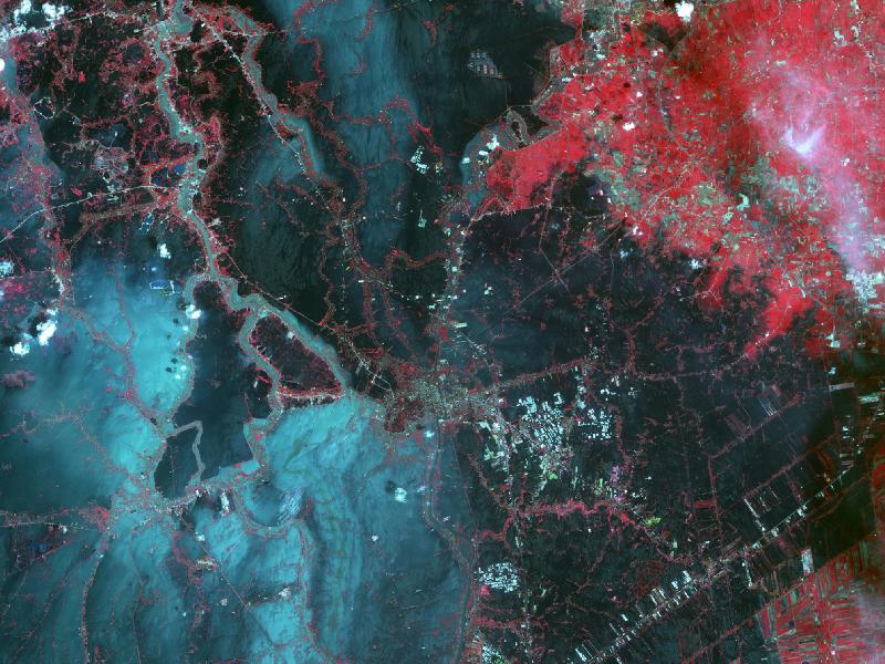 NASA's Terra Spacecraft Sees Thailand Flooding