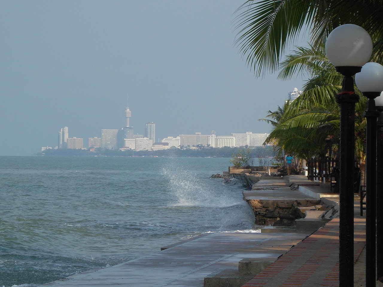 Soi Na Jom Tien in Sattahip, Chonburi province