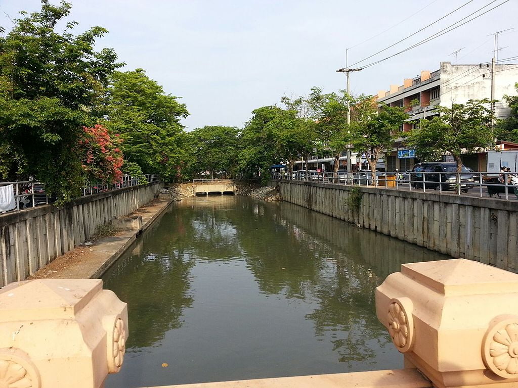 Canal (khlong) in Nakhon Pathom District