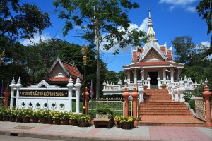 A temple in Nakhon Phanom