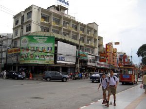 A street of downtown Korat