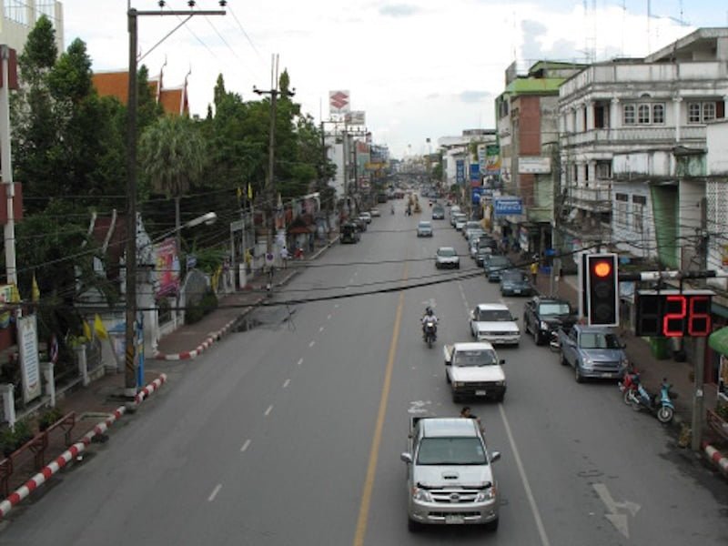 Ratchadamnoen Street in Nakhon Si Thammarat