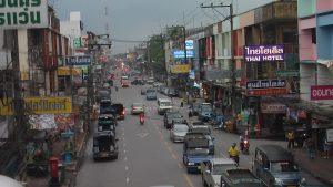 Street in downtown Nakhon Si Thammarat