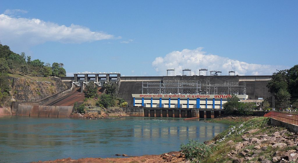 Nam Ngum 1 Dam in Laos