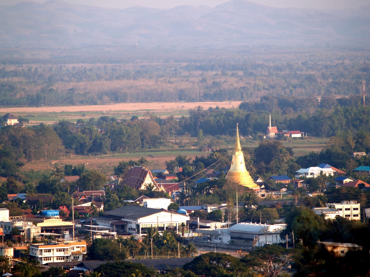 Nan City in Northern Thailand