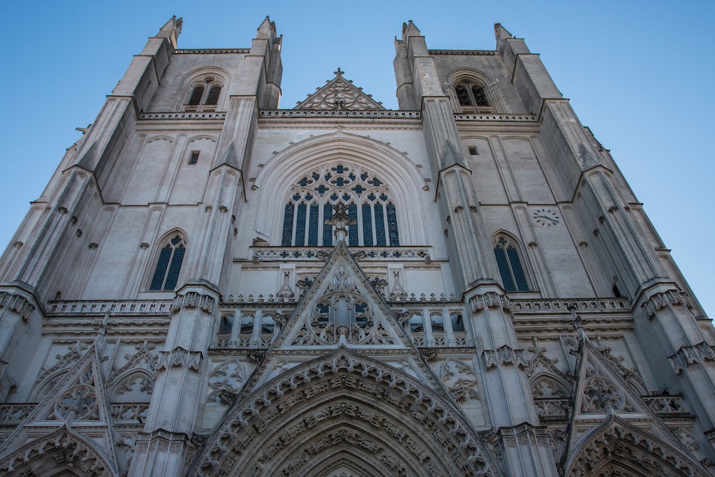 The Cathedral of St. Peter and St. Paul of Nantes, France
