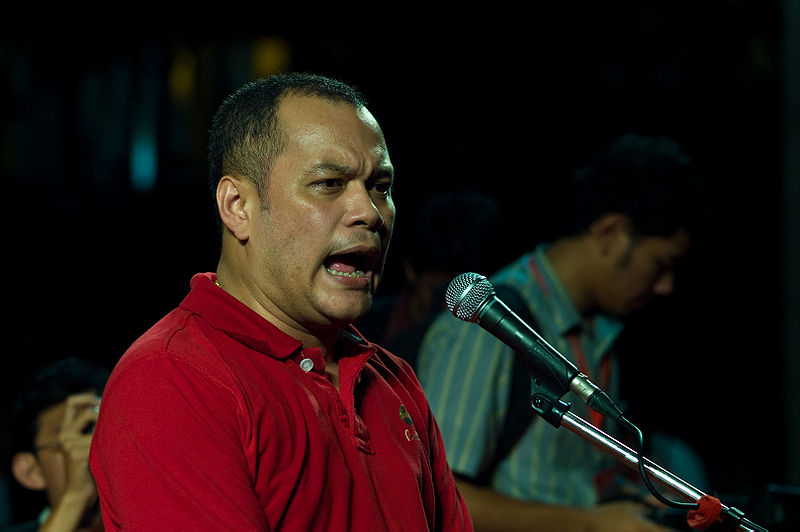 Nattawut Saikua secretary-general and spokesman of the United Front for Democracy Against Dictatorship, Red Shirts