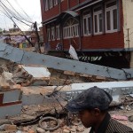 Buildings after the Nepal Earthquake