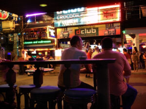 Nightlife at Bangla Road in Patong, Phuket.