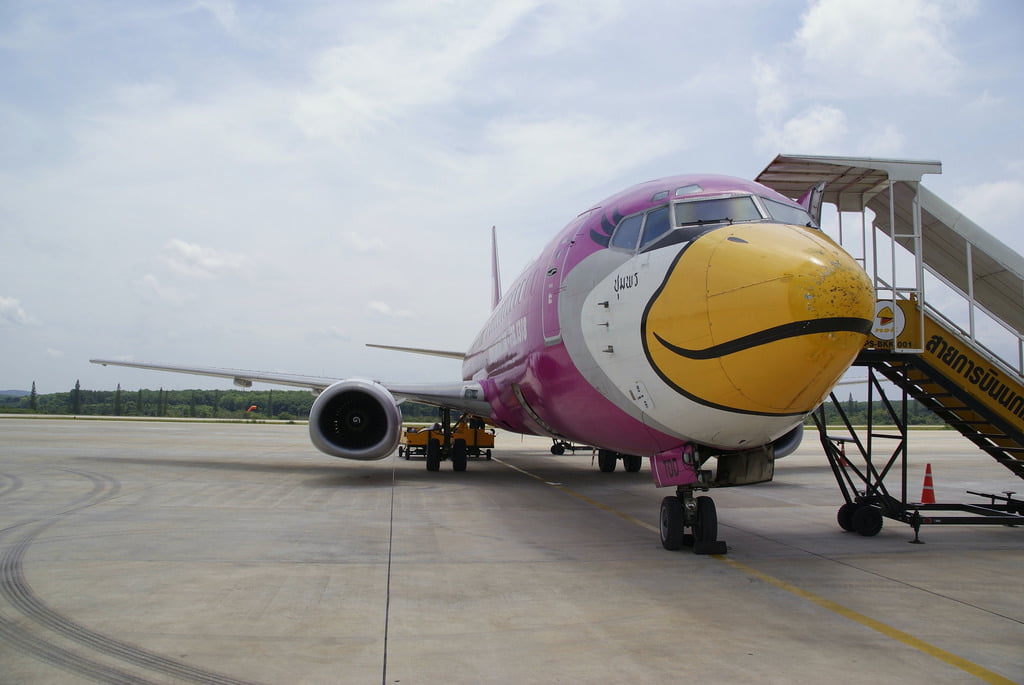 Nok Air bird at Krabi Airport