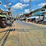 Road in Amphoe Non-Sung, Korat