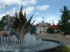 Nong Khai Old City Hall in Northeastern Thailand