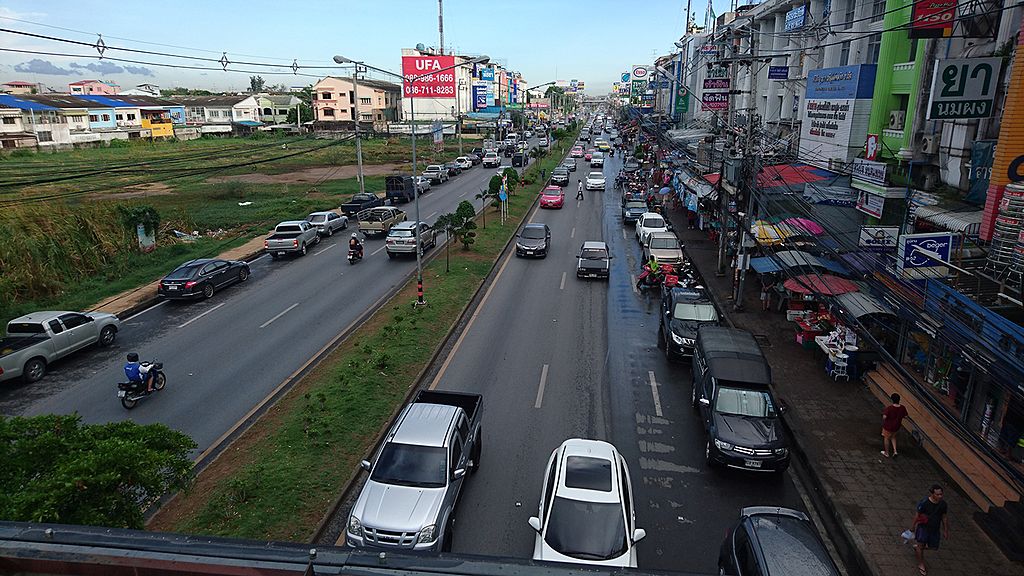 Bang-Kruai-Sai Noi Rd. in Nonthaburi