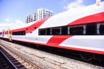 A a premium train passenger carriage designed by Thais and researchers from KMITL, launches its simulated test run.