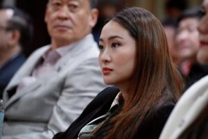 Daughter of Thaksin Paetongtarn Shinawatra and Thai PM Srettha Thavisin.