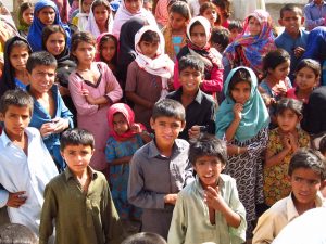 Children in a village, Sindh, Pakistan