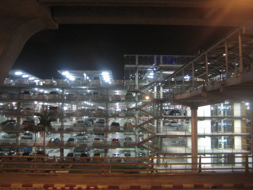 Parking building at Suvarnabhumi International Airport, Bangkok