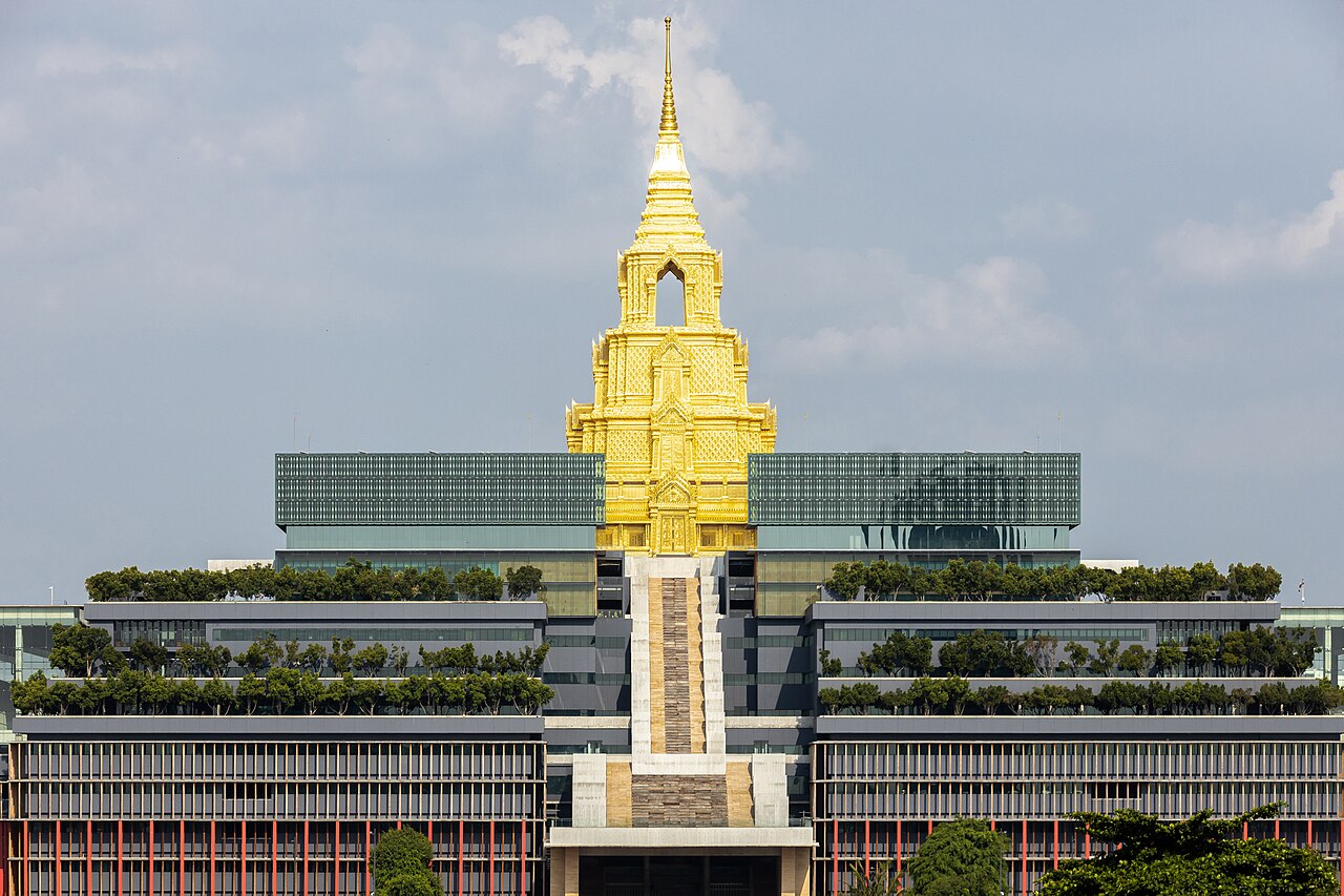 Sappaya-Sapasathan is the current Thai Parliament in Bangkok.